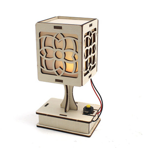 Kit de Modélisation Scientifique OKYN-G6614 : Lampe de Bureau en Bois à Voix Humaine pour Expériences Scientifiques - Product Image 2
