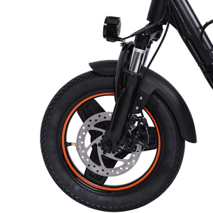 Foldable 14Inch <b>Scooter</b> With Seat and <b>Basket</b> Aluminum Frame Disc H14 <b>Scooters</b> H14 <b>Scooters</b> H14 - Product Image 2