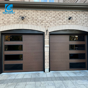 <span class=keywords><strong>Porte</strong></span> <span class=keywords><strong>de</strong></span> garage manuelle en polymère Goldway avec fonction antivol, isolée, design enroulable 16x8 pour usage intérieur/extérieur - Product Image 2
