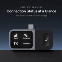 Dongle de mise en miroir d'écran sans fil GA10 USB C vers émetteur-récepteur 1080P 60Hz pour téléphone, ordinateur portable vers TV, projecteur, écran