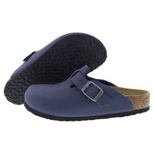Zuecos <span class=keywords><strong>Birkenstock</strong></span> Boston Narrow Ps para Niños, Color Azul Marino - Product Image 1