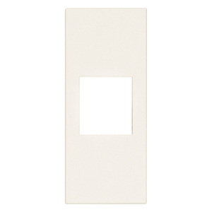Adattatore Keystone bianco da 2,3 pollici x 5,3 pollici x 2 pollici per accessorio di cablaggio per montaggio a parete - Product Image 1