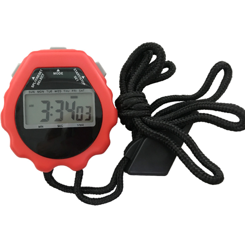 EMAF школьники используют большой хронограф для бега на руку спортивный таймер цифровой секундомер со свистком