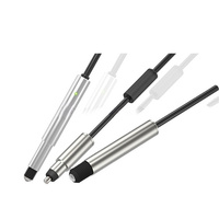 Sensor de Desplazamiento Magnético de Alta Precisión AKUSENSE, Transductor de Acero Inoxidable SUS304, Comunicación RS485, 5-24V, Bajo Costo, 1/2mm