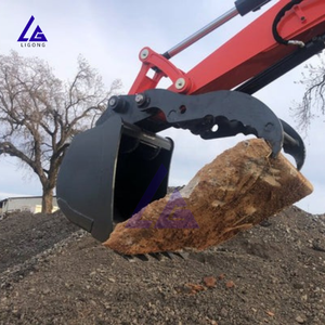 Hydraulische Duim Voor Steenhouten Pluk Emmer Grijplas Op Duim Voor 7-11T Graafmachine - Product Image 6