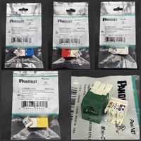 Conectores Keystone Jack Hembra RJ45 Cat6 Cat6e UTP para Panel de Conexiones RJ45