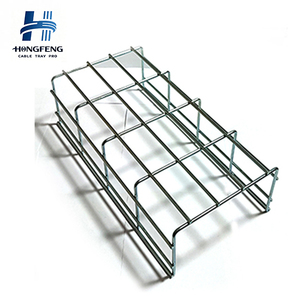Bandeja de Cables de Malla Metálica de Grado Industrial, Canasta de Acero al Carbono para Cableado en Almacenes y Centros Logísticos - Product Image 2