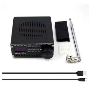 Radio portable ATS-20+ FM AM SSB DSP avec écran LCD, chargement USB, corps métallique - Product Image 4