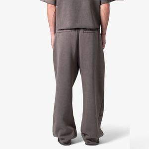 Pantalones Joggers Anchos de Algodón Grueso con Cordón y Estilo Oversize Personalizado para Hombre - Precio Mayorista - Product Image 5