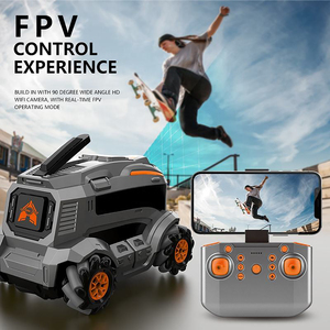 Tùy Chỉnh 2.4G RC <span class=keywords><strong>Robot</strong></span> Xe Từ Xa 480P Wifi Máy Ảnh Thời Gian Thực Sống <span class=keywords><strong>Video</strong></span> Có Thể Sạc Lại RC Xe Đồ Chơi - Product Image 4