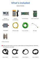 Nouveau système de contrôle CYPCUT BCS100 pour tête de découpe laser à fibre WSX, ensemble de lentilles de protection, buses et anneaux en céramique
