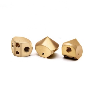 Conexión de Válvula de Latón, Torneado y Fresado CNC, Piezas Neumáticas, OEM Personalizado - Product Image 4