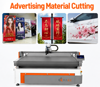 Máquina de Corte CNC con Cuchilla Oscilante para Vinilos y Pósters, Cortadora de Impresión Publicitaria para Materiales Flexibles