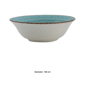 Saladier bleu Avanos 19 cm Gural - Product Image 3