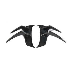 Convient aux <span class=keywords><strong>Mercedes</strong></span> <span class=keywords><strong>Benz</strong></span> <span class=keywords><strong>AMG</strong></span> <span class=keywords><strong>GT</strong></span> <span class=keywords><strong>R</strong></span> 16-19, séparateurs de pare-chocs avant en Fiber de carbone, ailettes latérales (convient à: <span class=keywords><strong>AMG</strong></span> <span class=keywords><strong>GT</strong></span> <span class=keywords><strong>R</strong></span>) - Product Image 4