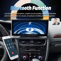 Radio para Auto Android 13 de 12.3 Pulgadas para AUDI A4 A5 2008-2016, Reproductor Multimedia de Video, GPS, CarPlay Inalámbrico, Pantalla QLED 1920*720, USB para el Tablero