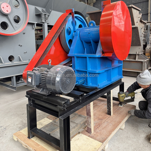 เครื่องบดกรามแบบพกพาขนาดเล็กความจุสูงพร้อมมอเตอร์ AC ตลับลูกปืนและเกียร์ - Product Image 4