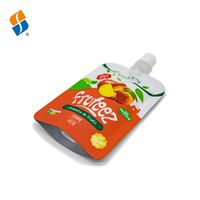 Feiao Sachets Doypack à bec verseur de 100 ml à 1 litre pour emballage alimentaire liquide, jus, purée et aliments pour bébés