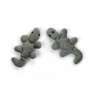 AFP Catnip מלא Cartoon <span class=keywords><strong>Gecko</strong></span> 3 צבעים מעורב חתול בקיעת שיניים ללעוס צעצוע - Product Image 4