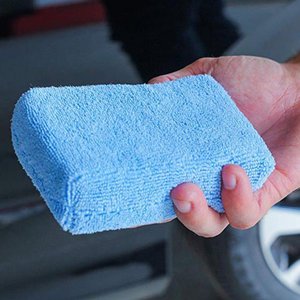 Paño de microfibra Esponja absorbente Almohadilla para fregar Ventana Coche Paño de limpieza del hogar Esponja Fuerte capacidad de limpieza Toalla seca y húmeda