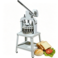Machine semi-automatique à blocs de pâte 9-36 pièces 30-560g pour la préparation de raviolis, momos, pains et pâtes à pizza en restaurant