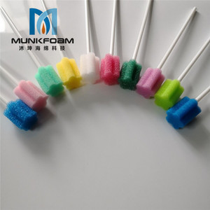 MUNKCARE แท่งฟองน้ำสีแบบใช้แล้วทิ้ง 145 มม. แท่ง PP สำหรับดูแลช่องปาก แปรงสีฟันแบบเปลี่ยนได้ - Product Image 4