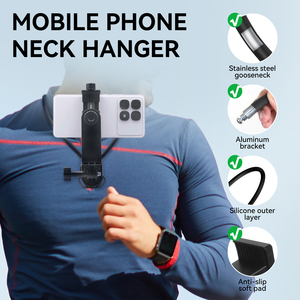 Support de fixation universel en silicone de haute qualité pour téléphone, perche à selfie, vlog, sport, vidéo extérieure, réglable et <span class=keywords><strong>portable</strong></span> – Vente en gros - Product Image 5