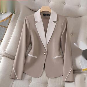 S-4XL プロ仕様 スモールスーツ レディース 長袖 フォーマルコート ワークウェア トップス ブレザー - Product Image 3