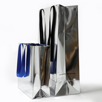 Sac en papier cadeau réutilisable de luxe promotionnel à impression personnalisée avec votre propre logo