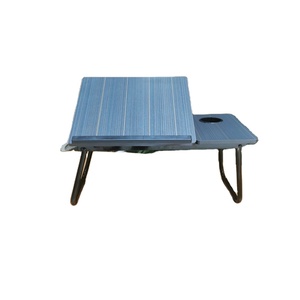 Portable Breakfast <strong>Tray</strong> with Adjustable Height and Angle Folding <strong>Bedside</strong> <strong>Table</strong> with Adjustable Top Angle - Product Image 3