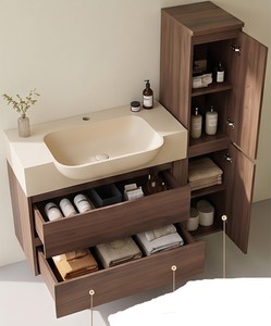 Modern Intelligent Anti-fog <b>mirror</b> bathroom cabinet with Bluetooth music playback <b>Wall</b>-Mounted Cabinet - Product Image 4