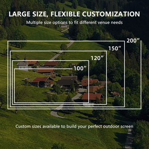 Pantalla LED COB para Exteriores de 5000 Nits para Entretenimiento en Azoteas y Patios, P6 P8 P10, Pantalla Digital Impermeable para Exteriores - Product Image 5