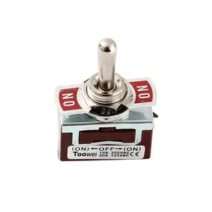 on and off safety dpdt lever lock toggle switch rocker brass vintage 12mm momentary rocker toggle switch 15a 250v