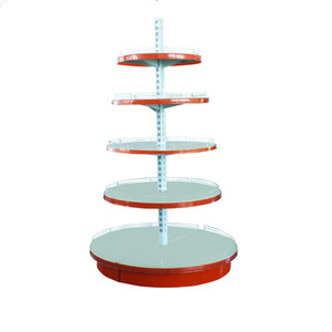 Thép Chất Lượng Cao Siêu Thị Nửa Vòng Đầu Kệ/Gondola Kệ/Siêu Thị Thiết Bị - Product Image 3