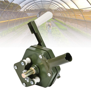 Guiyuanhe Meilleure vente Unité de déroulement manuelle pour paroi latérale de petite serre agricole à légumes, en acier double couche avec <span class=keywords><strong>enrouleur</strong></span> de film PE - Product Image 1