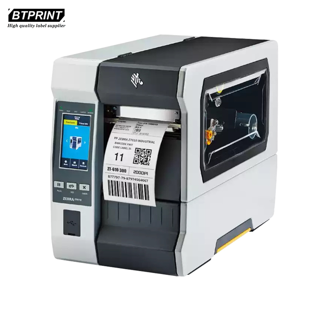Zebra ZT610 203DPI 300DPI 600DPI Industrial 4-inch Printer for Ultra Rugged Barcode RFID Printing with Color Touch UI