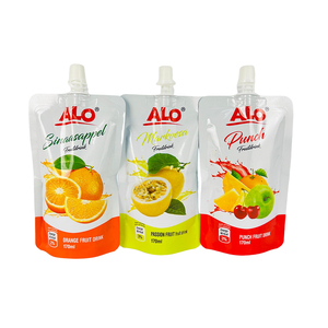 Papier d'aluminium biodégradable avec impression personnalisée fruits bonbons liquide kamagra gelée orale sac de poche à bec verseur standup - Product Image 4