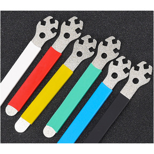 <span class=keywords><strong>Clé</strong></span> à rayons de vélo, outil de réglage de jante de VTT pour le redressage de roues, correction de capuchons de rayons, outil manuel de réparation - Product Image 4