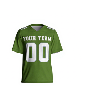 เสื้อฟุตบอลอเมริกันแบบสั่งทำพิเศษ วัสดุโพลีเอสเตอร์ 100% สินค้ามาใหม่ ราคาสมเหตุสมผล บริการ OEM - Product Image 1