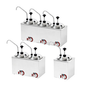 Catering comercial <span class=keywords><strong>de</strong></span> acero inoxidable eléctrico caliente queso Fudge dispensador bomba dispensador <span class=keywords><strong>de</strong></span> salsa - Product Image 2
