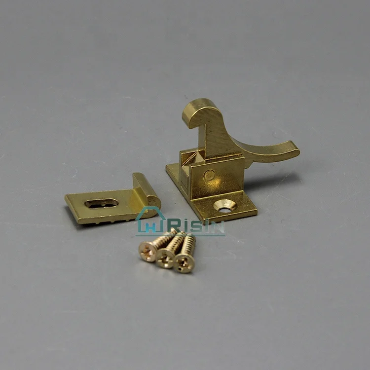 Отполированный латунный налокотник двери