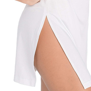 Vestido de Verano 2026 para Mujer, Moderno, de Color Sólido, Sexy, con Escote Bajo y Abertura Lateral, Espalda Descubierta - Product Image 2