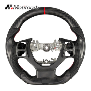 Volante Personalizado de Fibra de Carbono Mate para Lexus IS RC NX GS 250 300 300h 350 500 F Sport 2013-2025, Mejora del Interior - Product Image 1