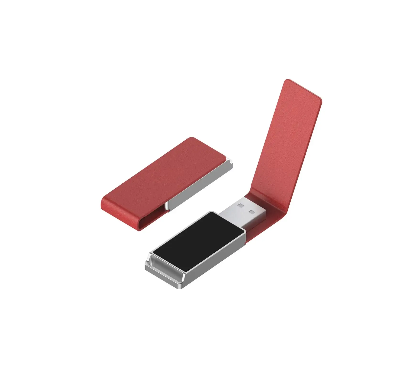 Factory Wholesale Custom Logo 16GB Leather Luminous USB Bracelet Flash Drive New 2.0 Interface Promotional Gifts
