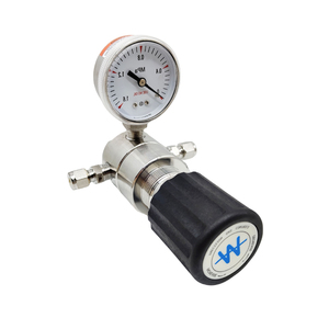 Regulador de Gas de Una Etapa con Entrada Manual y 2 Salidas, Conexión Roscada, Certificado ISO - Product Image 5