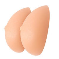 Nouvelles prothèses mammaires en silicone en forme de goutte, fond concave, pour travestis, mastectomie, prothèse, faux seins transgenres