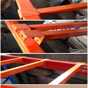 金属ラック倉庫産業用大型収納棚クロスサポートビーム付き - Product Image 6
