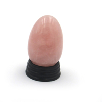 Œufs de Yoni en Cristal Rose Naturel en Gros pour l'Entraînement des Muscles de Kegel et les Soins Personnels des Femmes