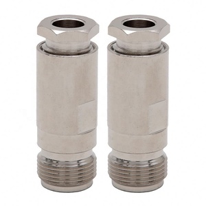 <span class=keywords><strong>Connecteur</strong></span> RF femelle droit en laiton de type N 50 ohms à serrage pour câble coaxial LMR240, en stock, vente chaude - Product Image 3