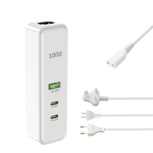 100W PD Port Super Fast <b>Charging</b> Rack Charger Anti-Static Power Socket Extension Cord for Mobile Phone <b>Charging</b> Socket - Product Image 1